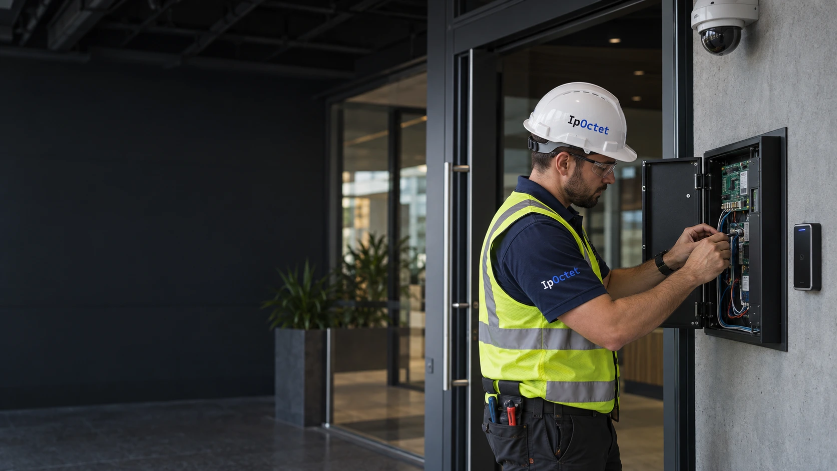 Security & Surveillance illustrative installation and field engineering