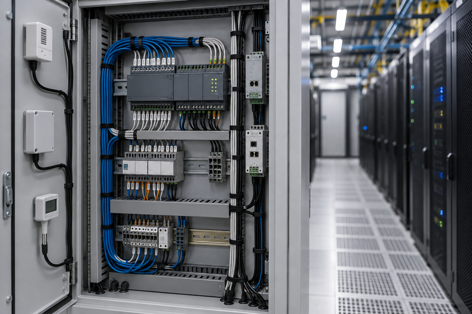 Data Centers & Critical Facilities illustrative facility infrastructure